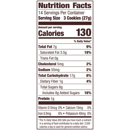 Pepperidge Farm Cookies Classic Collection, 9 Cookie Varieties, 13.25 Oz. Box