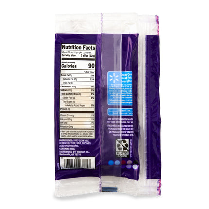 Great Value Swiss Thinly Sliced Cheese, 8 Oz Package, 21 Slices