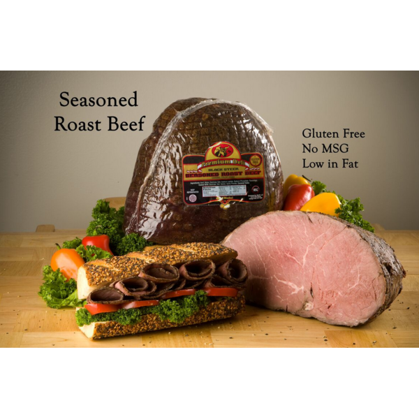 Black Steer Gold Medal Roast Beef Top Round 7- 9 Lbs.