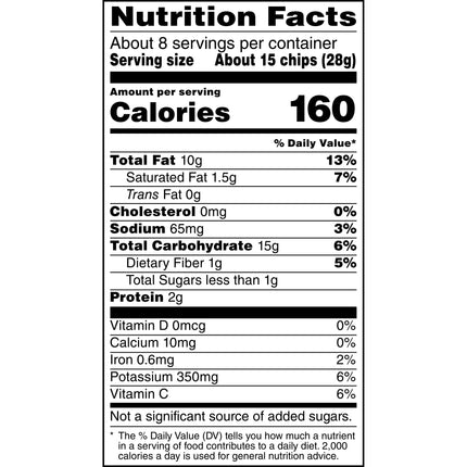 Lay'S Classic Lightly Salted Potato Chips, 7.75 Ounce Bag