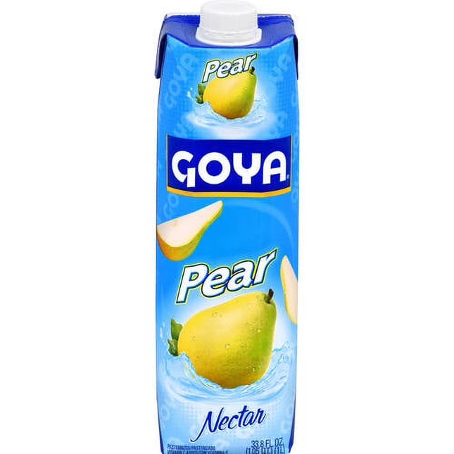 Goya Prisma Pear Nectar, 33.8 Oz