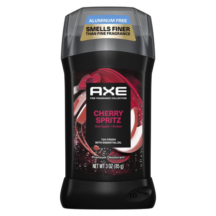 Axe Fine Fragrance Deodorant Stick for Men Cherry, 3 Oz