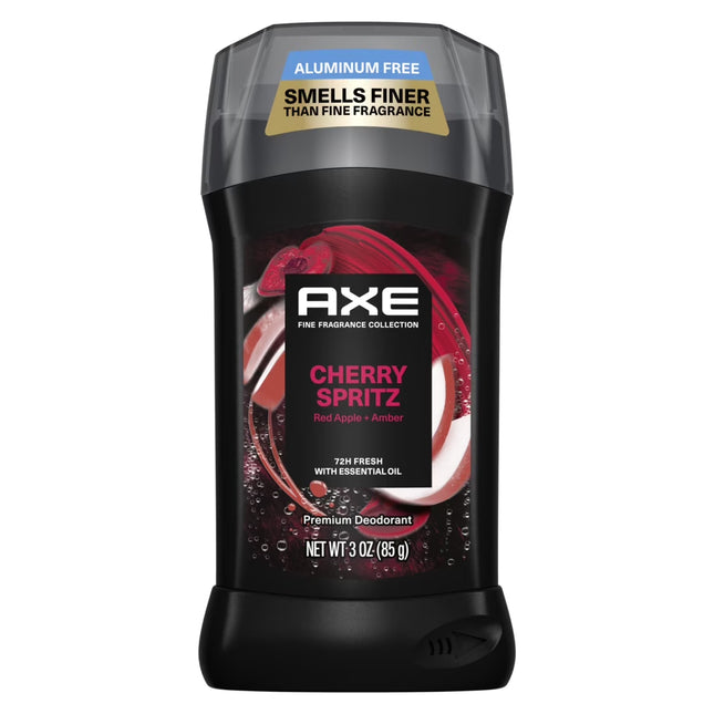 Axe Fine Fragrance Deodorant Stick for Men Cherry, 3 Oz