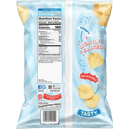 Lay'S Classic Lightly Salted Potato Chips, 7.75 Ounce Bag