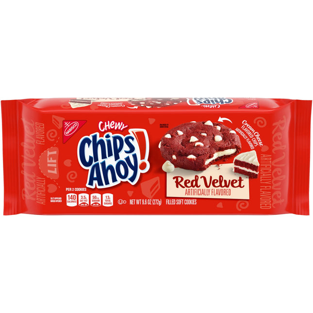 CHIPS AHOY! Chewy Red Velvet Cookies, 9.6 Oz