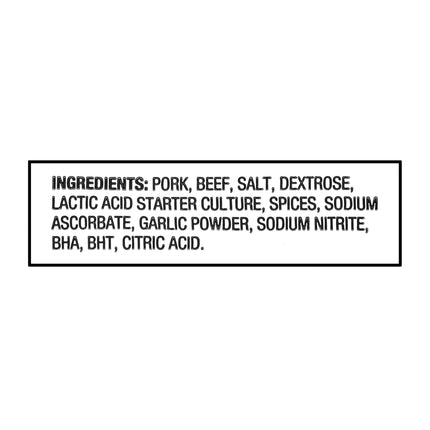 Great Value Hard Salami Lunchmeat, 7 Oz, Re-Sealable Plastic Container, 5 G of Protein per 1 Oz Serving