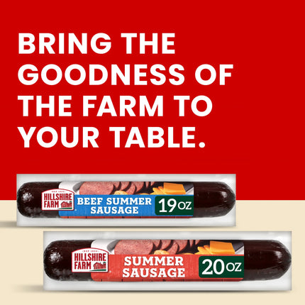 Hillshire Farm Hardwood Smoked Summer Sausage, 20 Oz
