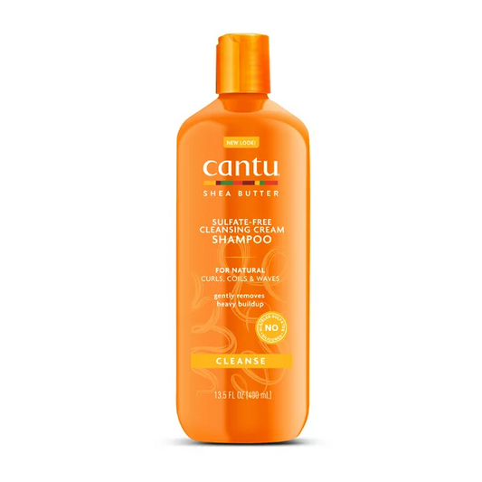 Cantu Shea Butter for Natural Hair Sulfate-Free Cleansing Cream Shampoo, 13.5 oz