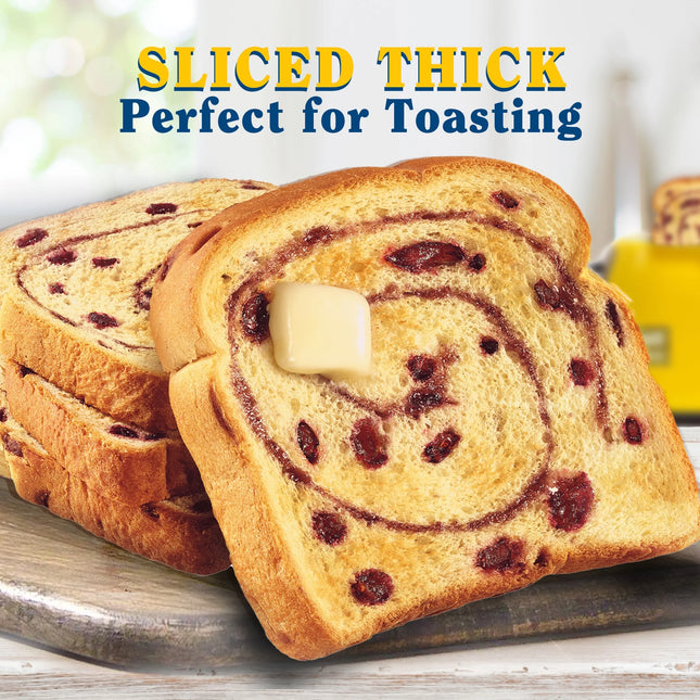 Pepperidge Farm Swirl Lemon Blueberry Flavored Breakfast Bread, 14 Oz Loaf