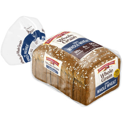 Pepperidge Farm Whole Grain 100% Whole Wheat Bread, 24 Oz Loaf