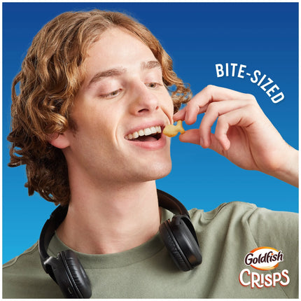 Goldfish Crisps Salt & Vinegar Flavored Baked Chip Crackers, 6.25 Oz Bag