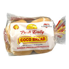JAMAICAN  Style Coco Bread 4 ct 18 oz