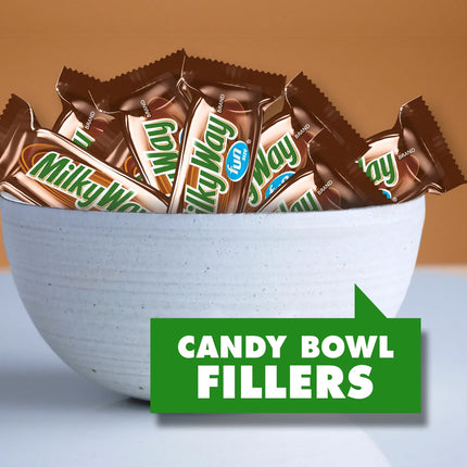 Milky Way Fun Size Milk Chocolate Candy Bars - 10.65 Oz Bag