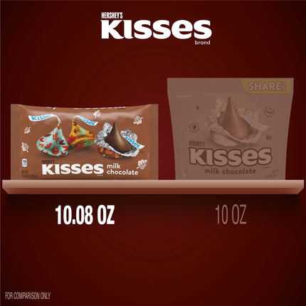 HERSHEY'S KISSES Milk Chocolate, Halloween Candy Bag, 10.08 Oz