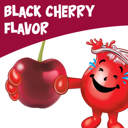 Kool-Aid Unsweetened Black Cherry Powdered Soft Drink Mix, 0.13 Oz Packet, Powders