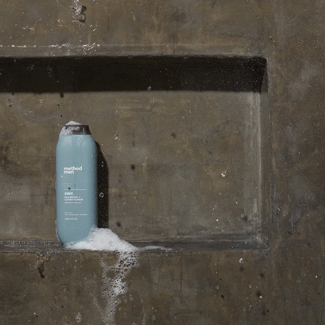 Method Men 2-In-1 Shampoo + Condtioner, Sea + Surf, 14 Oz.