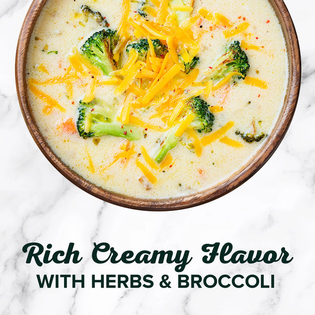 Bear Creek Country Kitchens Cheddar Broccoli Soup Mix, Shelf-Stable, 10.6 Oz Pouch