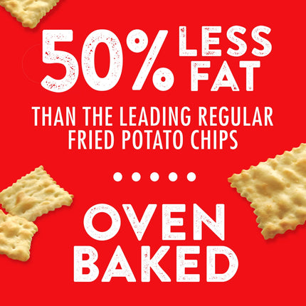 RITZ Toasted Chips Original Crackers, Party Snacks, 8.1 Oz