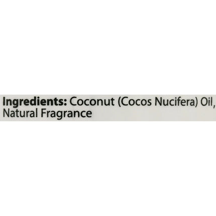 Okay Pure Naturals Pure Coconut Oil with Vitamin E Natural Skin Moisturizer and anti Dandruff Formula, 6 Oz