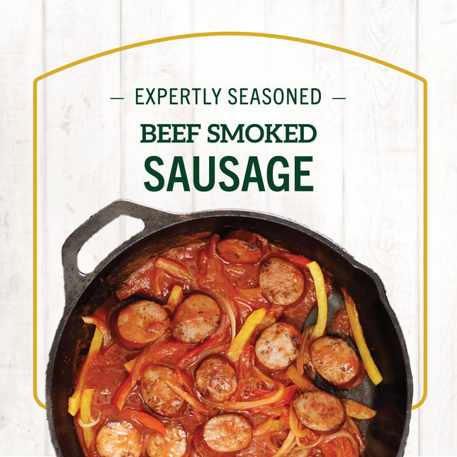 Hillshire Farm Beef Smoked Sausage, 12 Oz
