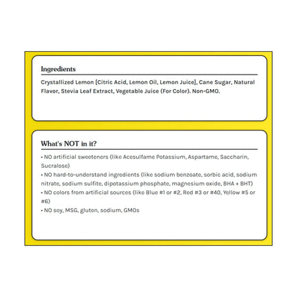 True Lemon Strawberry Lemonade Drink Mix Powder, No Artificial Sweeteners, 1.06 Oz., 10 Count Box