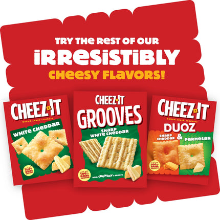 Cheez-It Snap'D Double Cheese Cracker Chips, Thin Crisps, 7.5 Oz