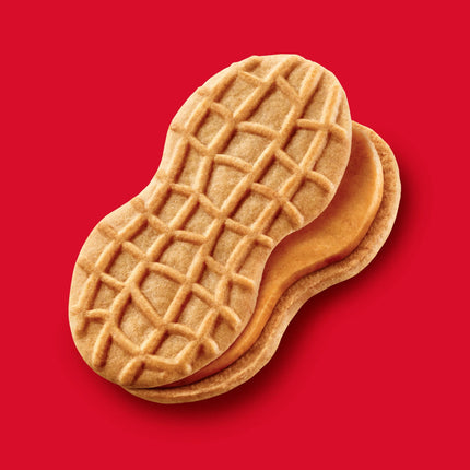 NUTTER BUTTER Peanut Butter Sandwich Cookies, 10 Snack Packs (4 Cookies per Pack)