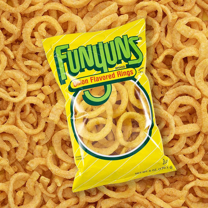 Funyuns Onion Ring Flavored Snack Chips, 10 Count Multipack
