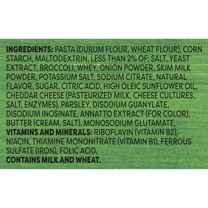 Knorr Pasta Sides Cheddar Broccoli Fusilli Made with No Artificial Flavors, 4.3 Oz Pouch