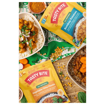 Tasty Bite Bombay Potatoes 10Oz - Spiced Potato Curry