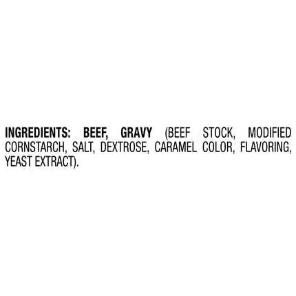 HORMEL SQUARE TABLE Slow Simmered Beef Tips and Gravy, Beef Shoulder Cuts, Refrigerated, 15 Oz Plastic Microwaveable Tray