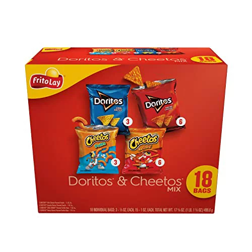 DORITOS & CHEETOS MIX 20 CT