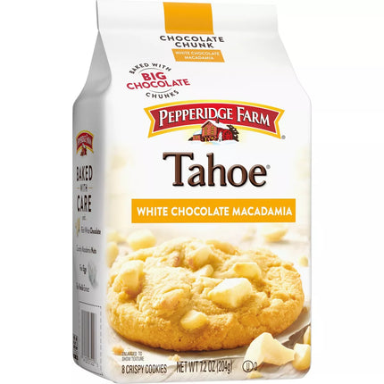 Pepperidge Farm Tahoe Crispy White Chocolate Macadamia Cookies - 7.2Oz/8Ct