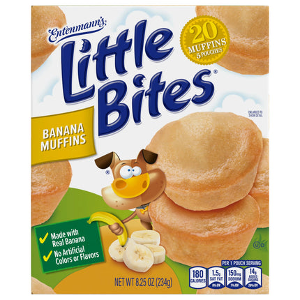 Little Bites Banana Muffins, 5 Count, Mini Muffins, 8.25 Oz Box