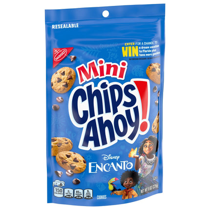CHIPS AHOY! Mini Original Chocolate Chip Cookies, Snak-Saks, 8 Oz