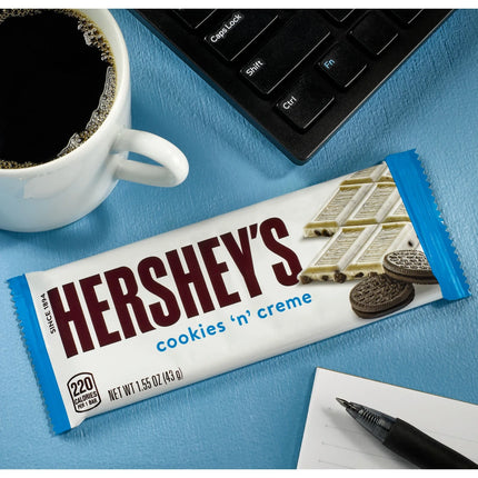 Hershey'S Cookies 'N' Creme Candy, Bars 1.55 Oz, 6 Count