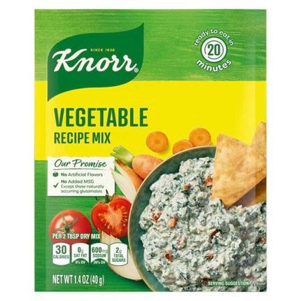 Knorr No Artificial Flavors Vegetable Recipe Soup Mix, 1.4 Oz, Pouch