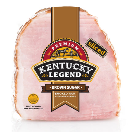 Kentucky Legend Brown Sugar Quarter Boneless Ham, Sliced, Fully Cooked, 1.5-2.0 Lb