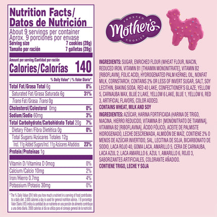 Mother'S Original Circus Animal Cookies, 1 Resealable Bag, 9 Oz