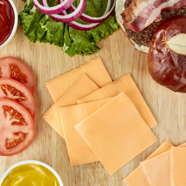 Great Value Individually Plastic Wrapped Singles American Cheese Product, 16 Oz Package, 24 Slices