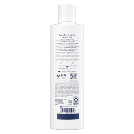 Dove Shampoo Bond Strength with Bio-Protein Care Technology & Peptide Complex, 12 Oz