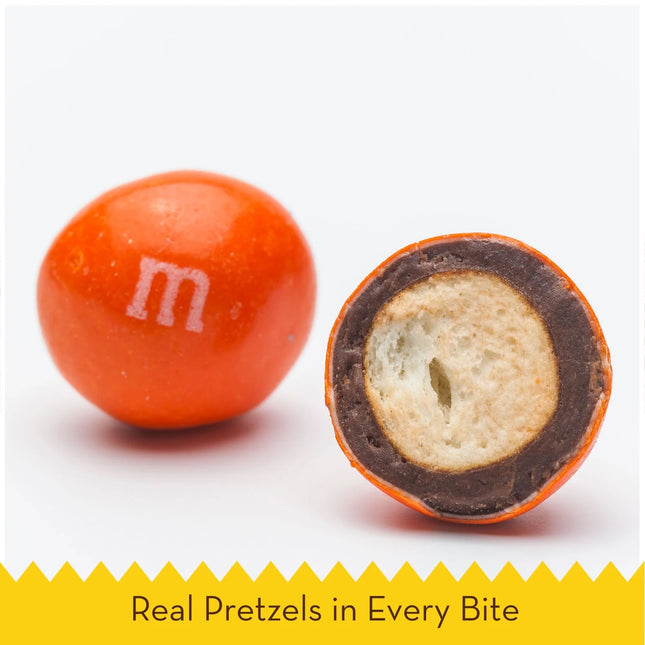 M&M'S Pretzel Milk Chocolate Candy, Family Size - 14.4 Oz Bag