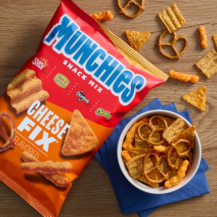 Munchies Cheese Fix Party Size Snack Chips, 13 Ounce Bag
