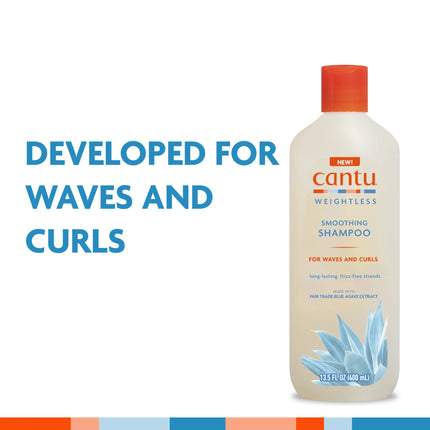 Cantu Weightless Smoothing Shampoo, 13.5 Fl.Oz.