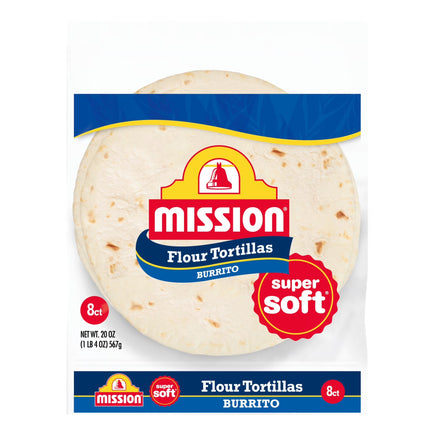 The Latin Kitchen Box - Mission burrito-size flour tortillas