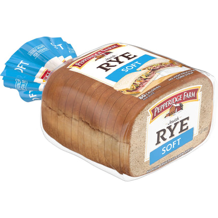 Pepperidge Farm Jewish Rye Soft Rye Bread, 16 Oz. Bag
