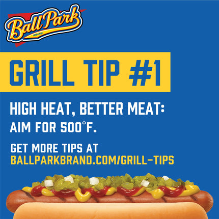 Ball Park Bun Length Beef Hot Dogs, 15 Oz, 8 Count