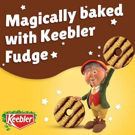Keebler Fudge Stripes, Original Shortbread Cookies Coated in Keebler Fudge, 11.5 Oz