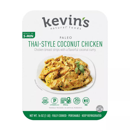 Kevin'S Gluten Free Thai-Style Coconut Chicken - 16Oz