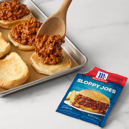 Mccormick Sloppy Joes Seasoning Mix, 1.31 Oz Packet